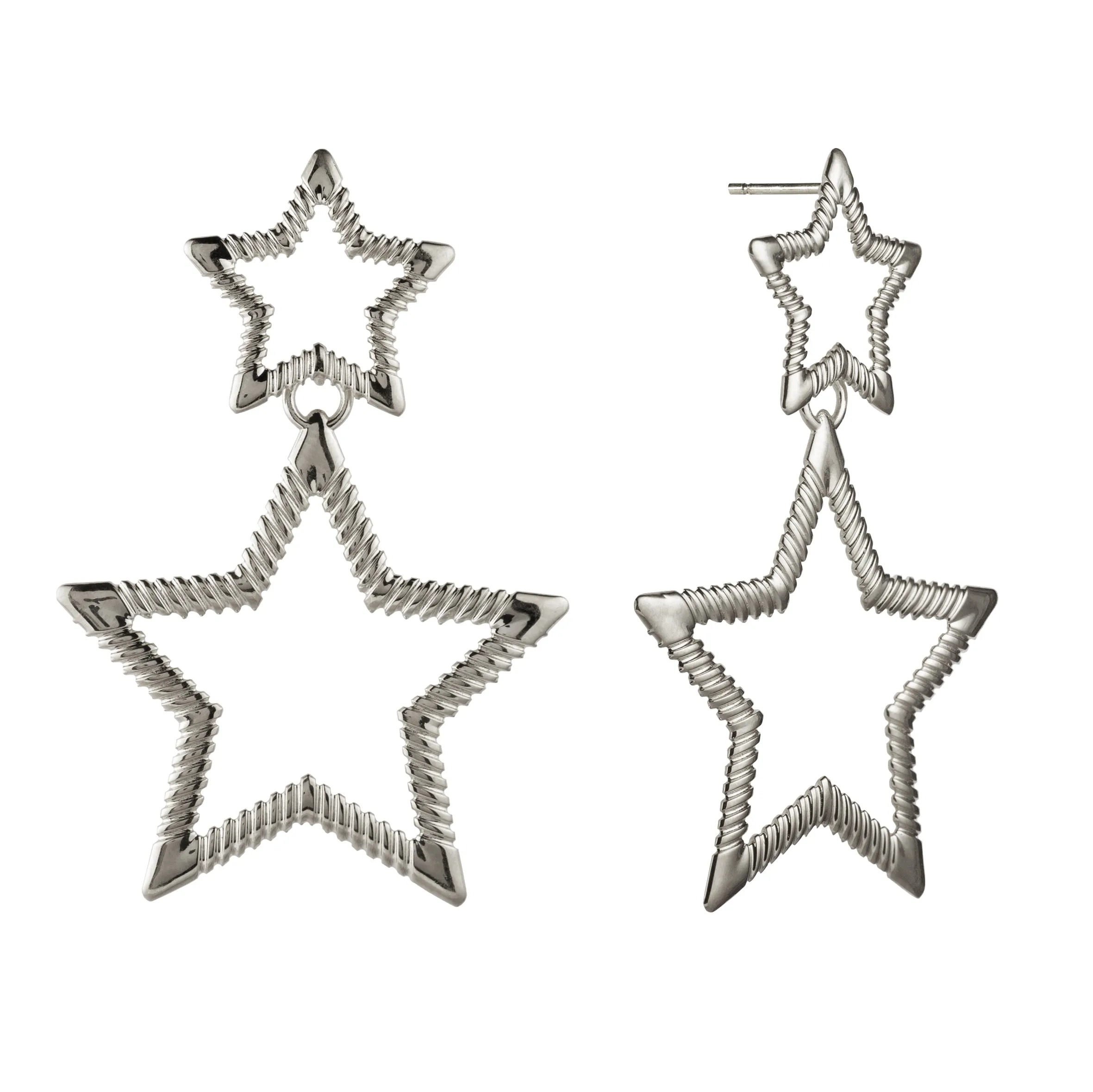 CAPELLA MAXI EARRING / SILVER