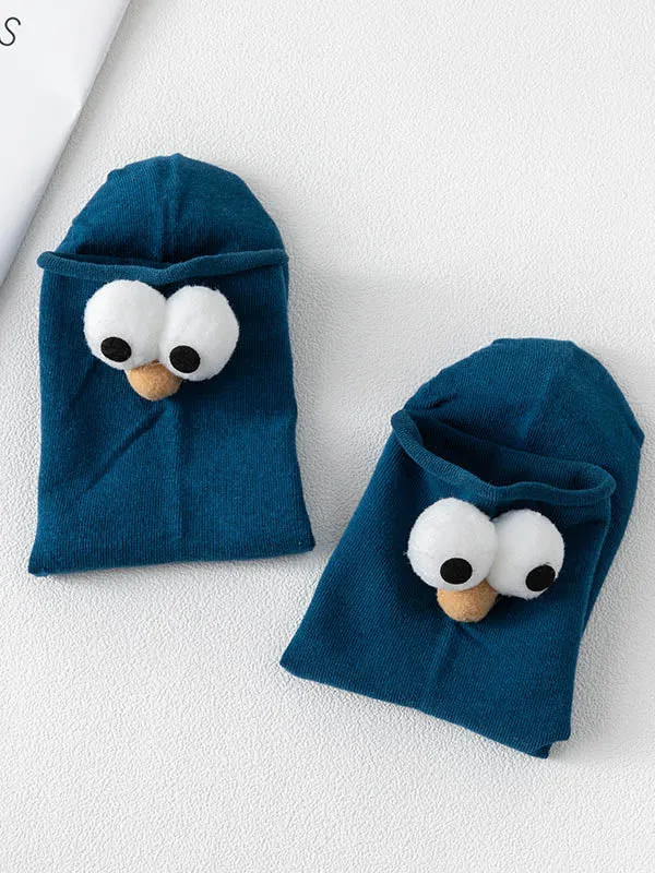 Cartoon big eyes socks