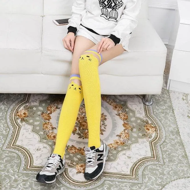 Cat Knee Socks