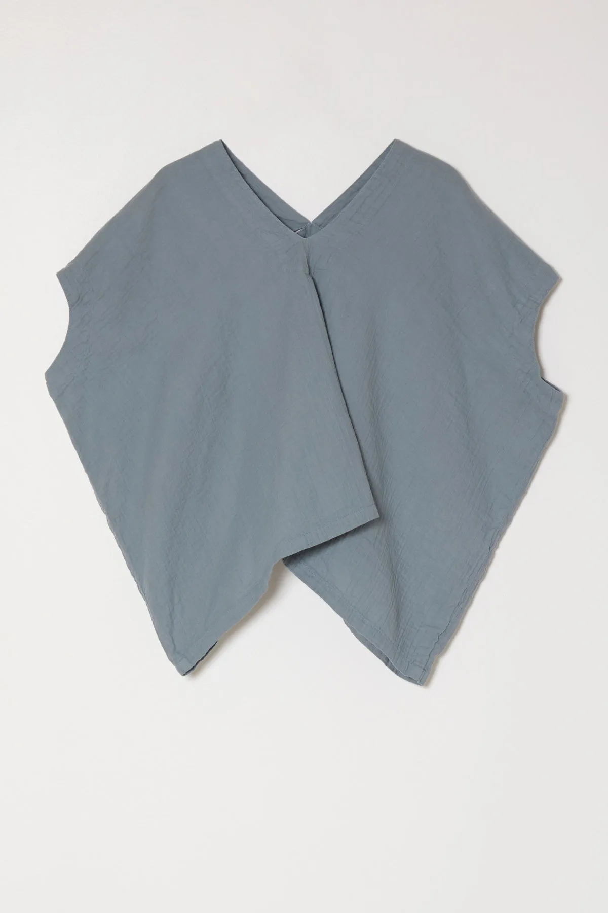 Celeste Top in Crinkled Cotton, Seasonal Colors