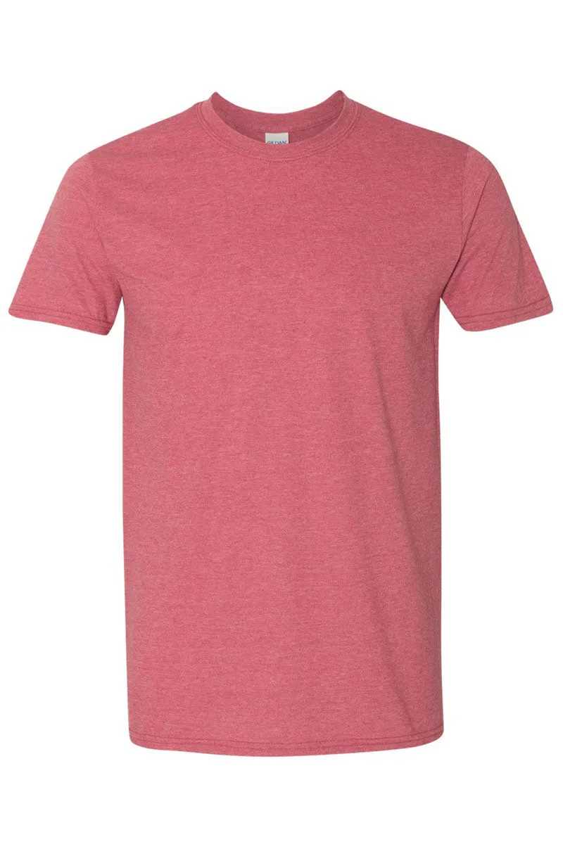 Checkered Christmas Coffee Softstyle Adult T-Shirt