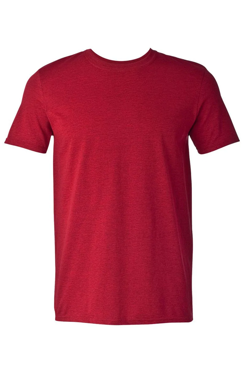Checkered Christmas Coffee Softstyle Adult T-Shirt