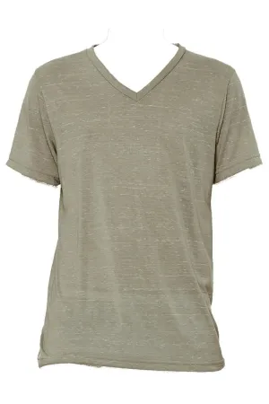 Cheetah Mama Circle Unisex V-Neck Tee