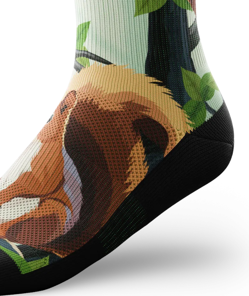 Chestnut Crew Socks