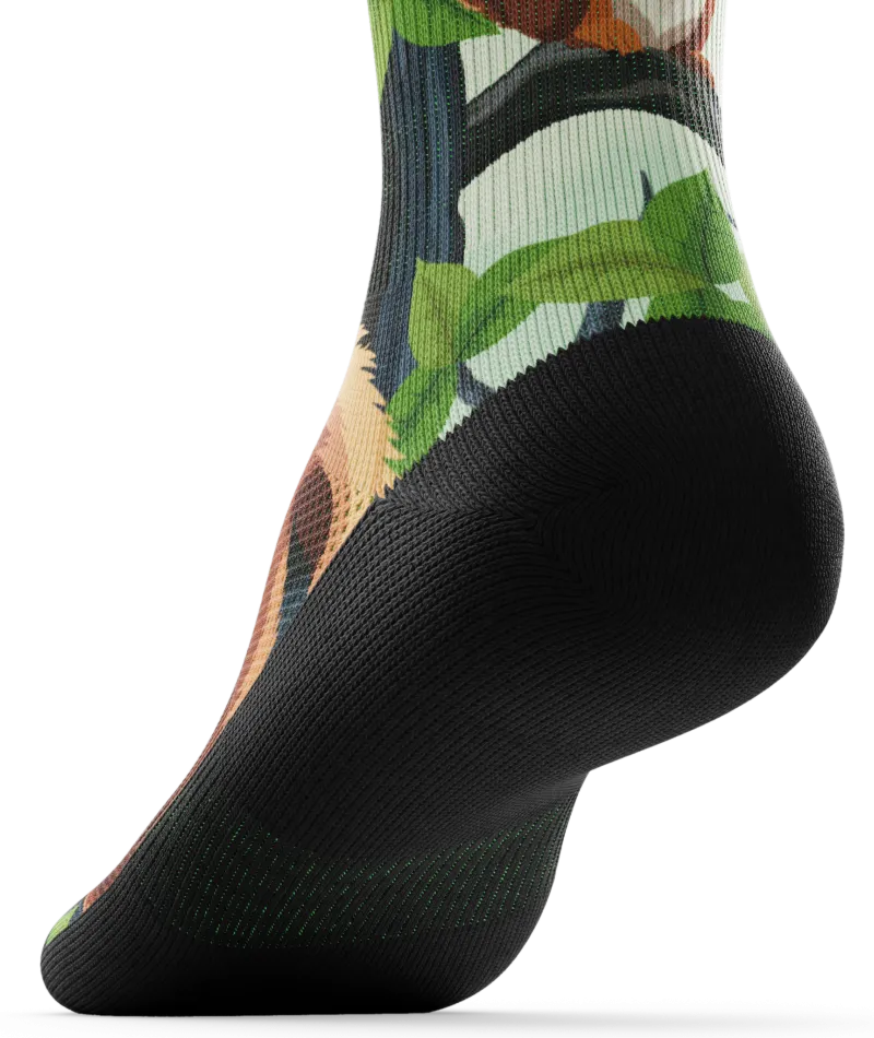 Chestnut Crew Socks