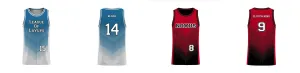 CHEVRON Core Reversible Basketball Singlet Design Your Own