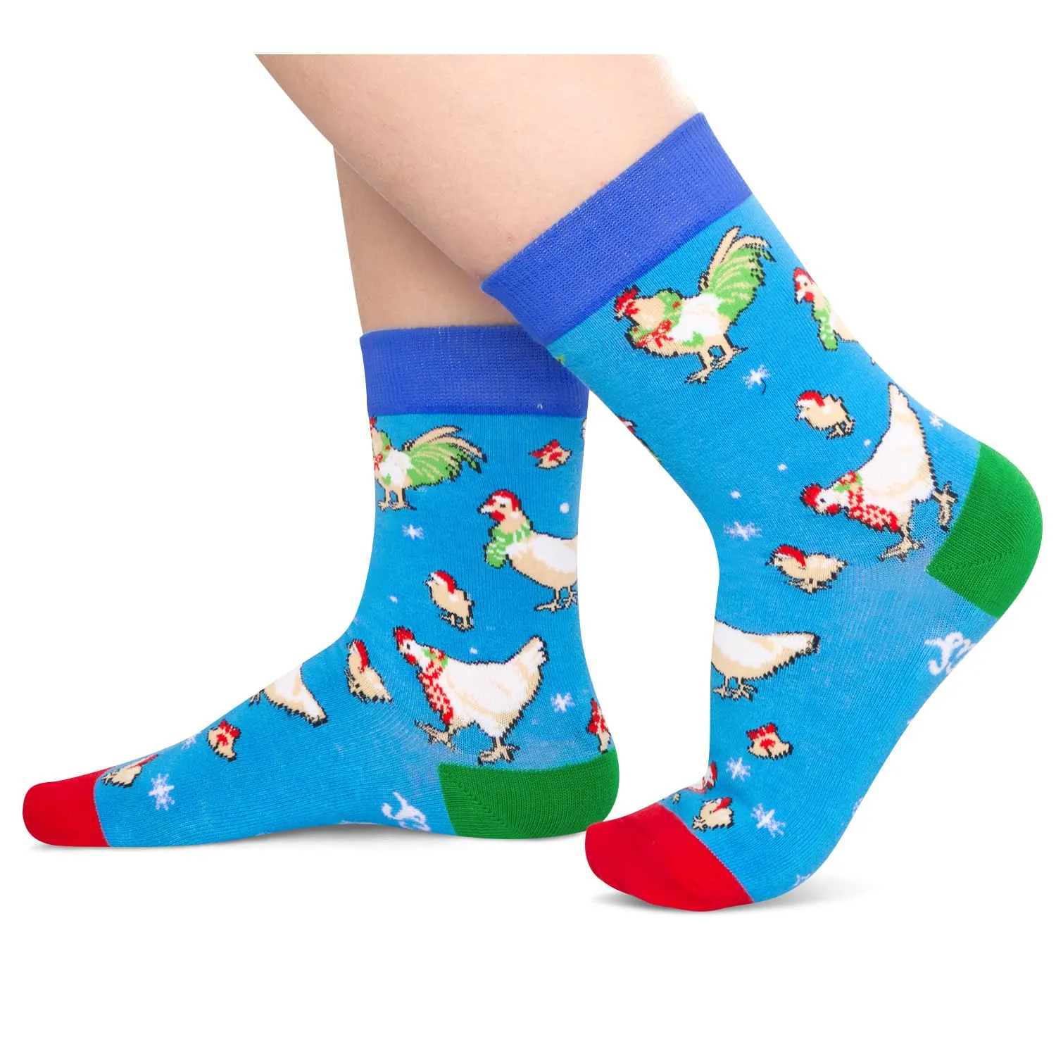 Chicken Gifts Idea Socks for Kids - Christmas Gifts For Kids 7-9 Years Old, Goose Gifts, Animal Gifts for Kids