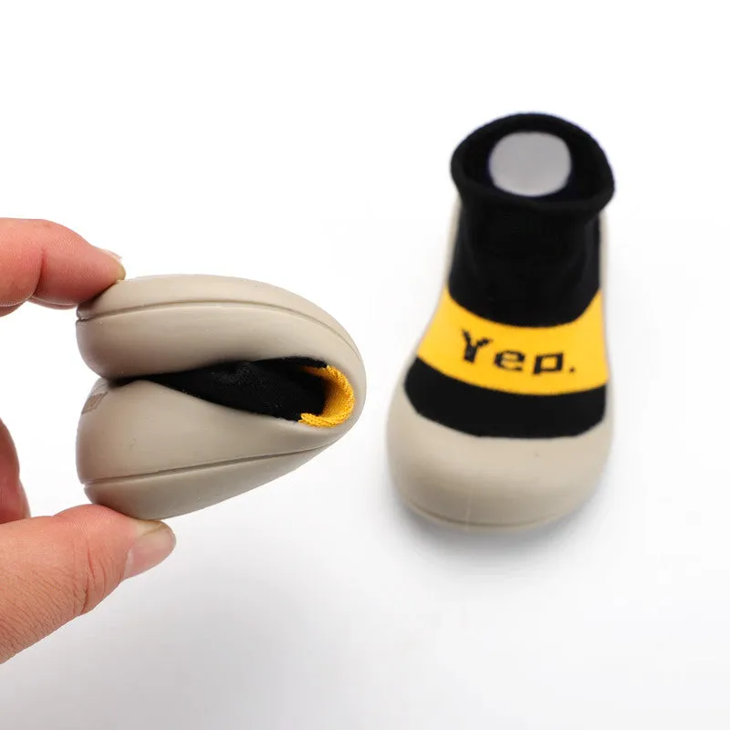 Children's Closed Toe Sock Kindergarten Floor Soft Kid's Shoes