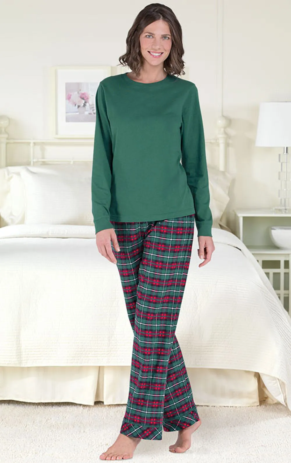 Christmas Plaid Pajamas - Family Set