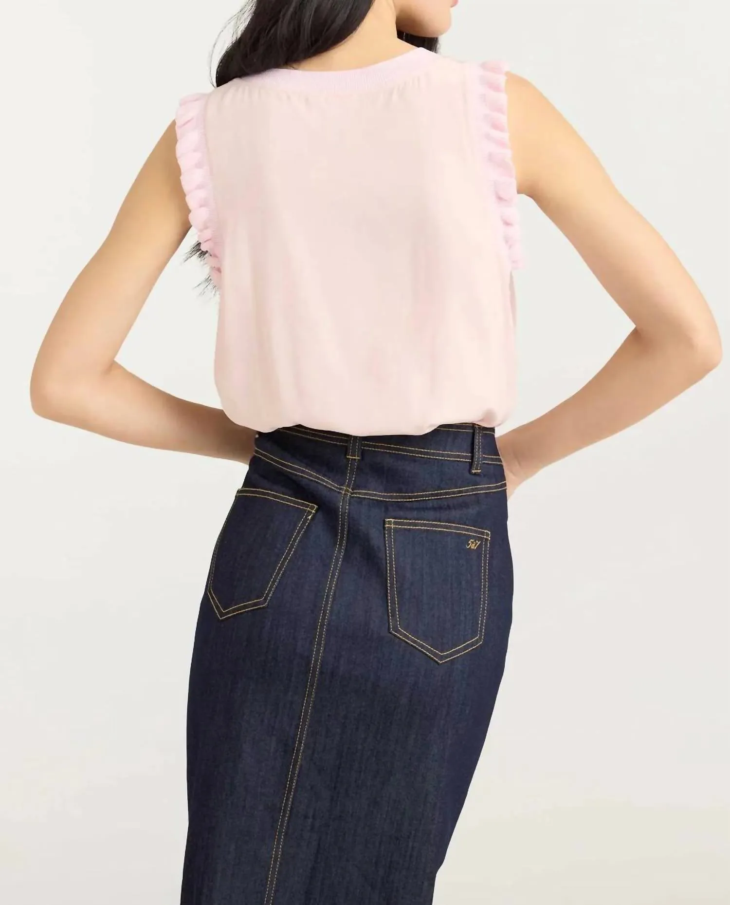 Cinq A Sept - V-neck Lenore Top