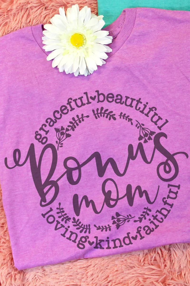 Circle Bonus Mom Softstyle Adult T-Shirt