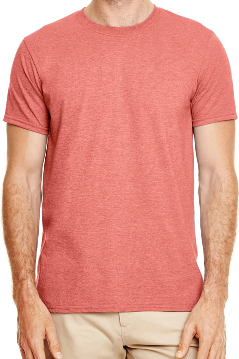 Circle Leopard Teacher Softstyle Adult T-Shirt