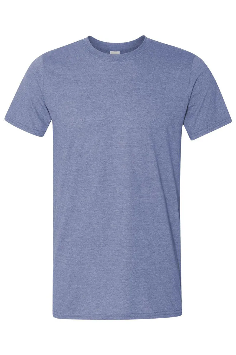 Circle Leopard Teacher Softstyle Adult T-Shirt