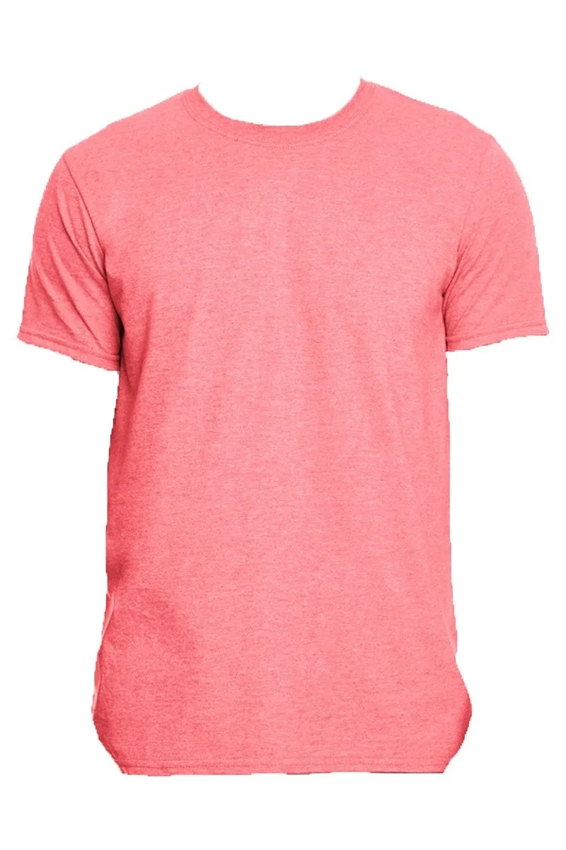 Circle Leopard Teacher Softstyle Adult T-Shirt