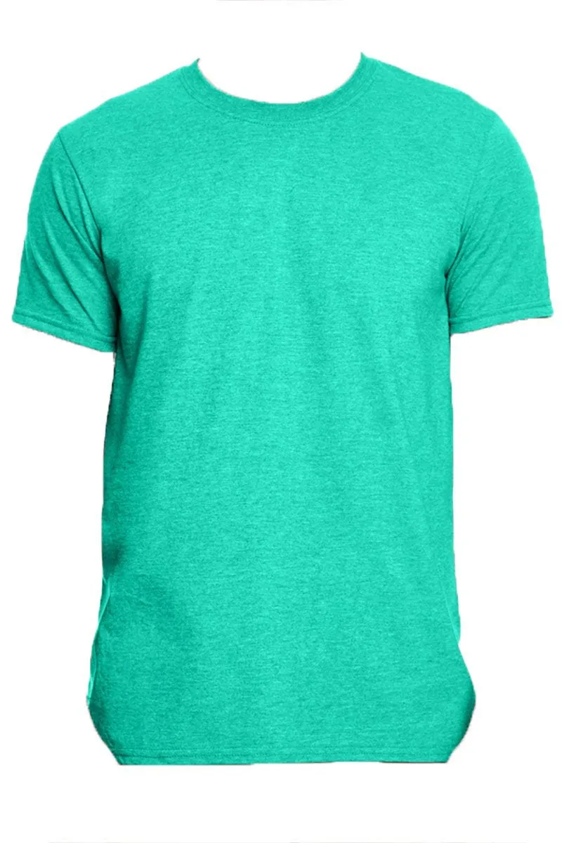 Circle Leopard Teacher Softstyle Adult T-Shirt