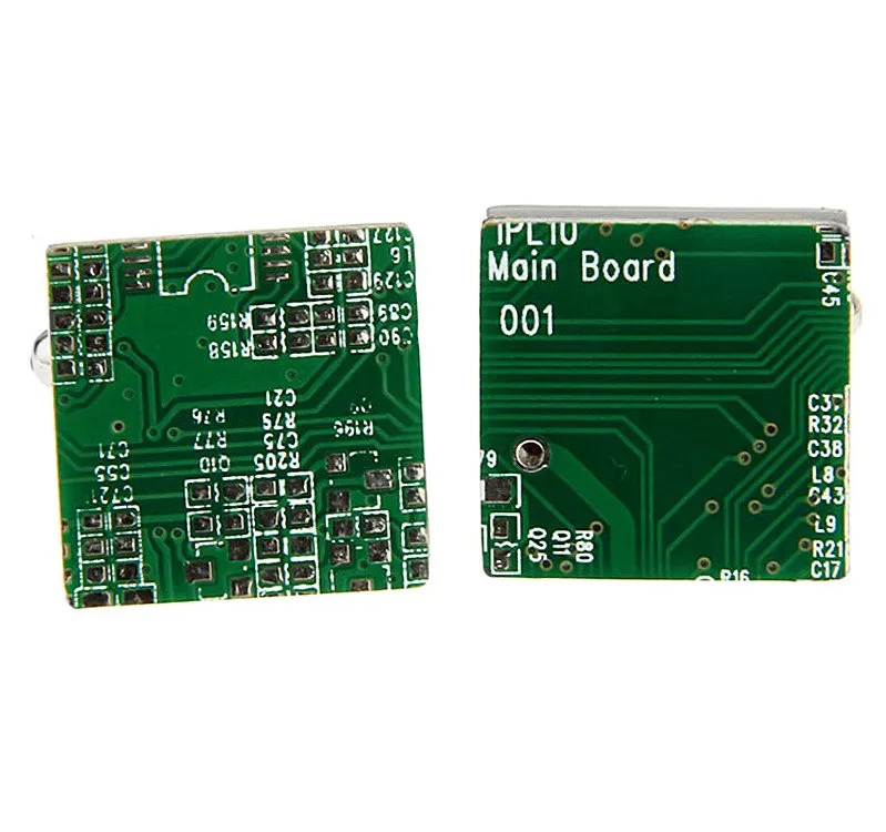 Circuit Board Cuff Links