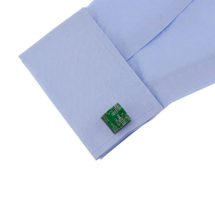 Circuit Board Cuff Links
