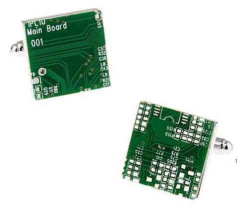 Circuit Board Cuff Links