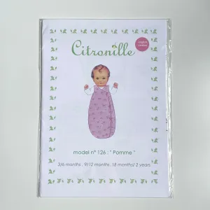 Citronille Patterns : Pomme Sleeveless Bunting