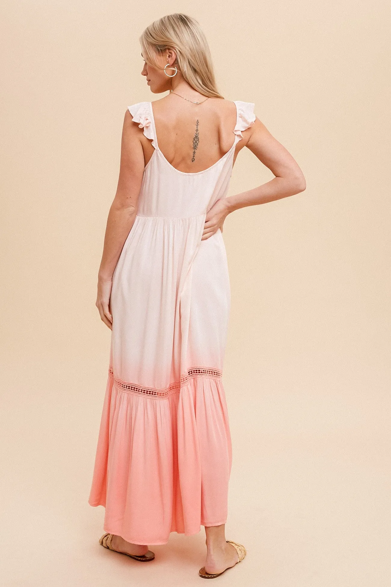 Claire Dip Dye Dress