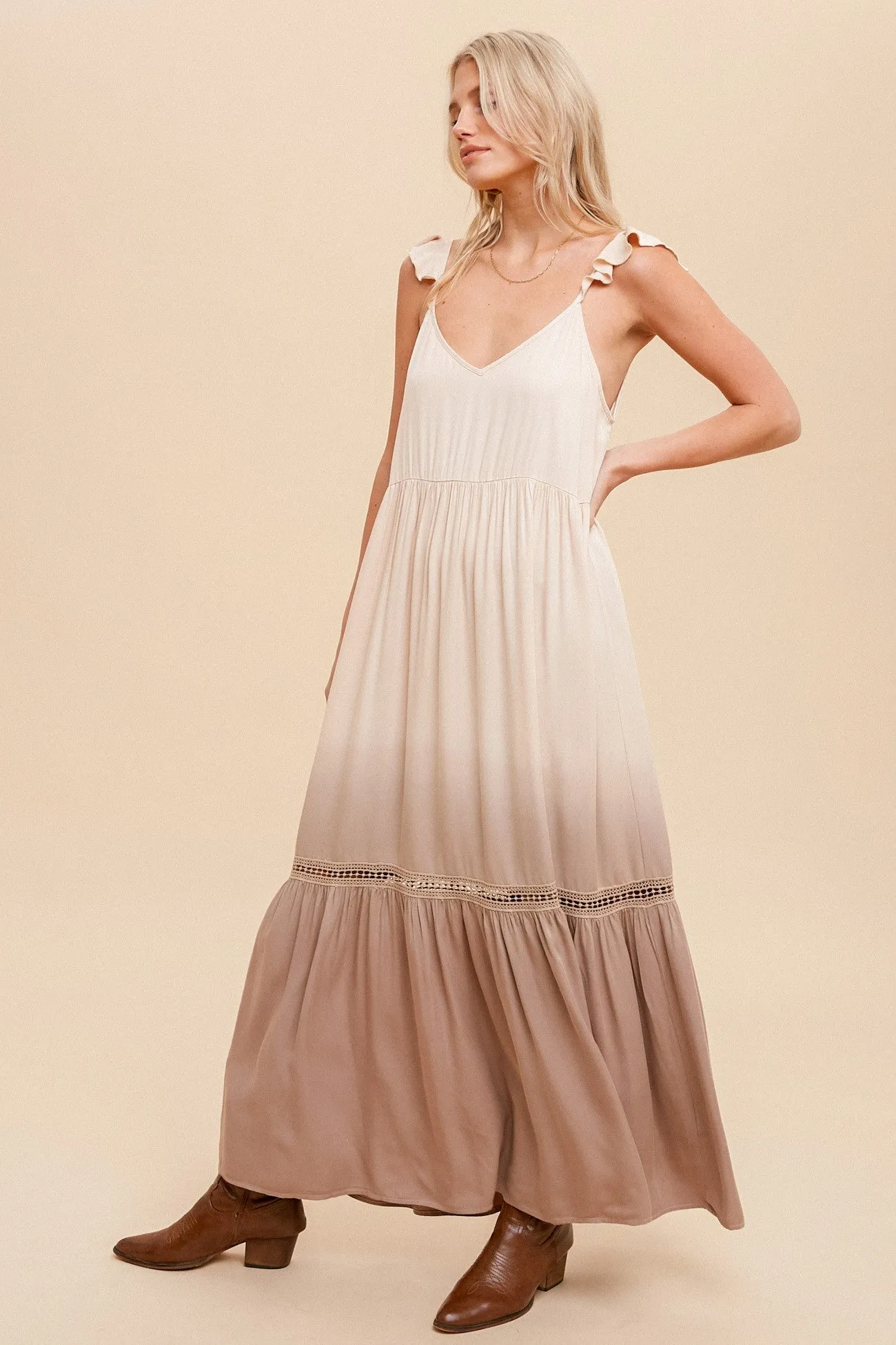 Claire Dip Dye Dress