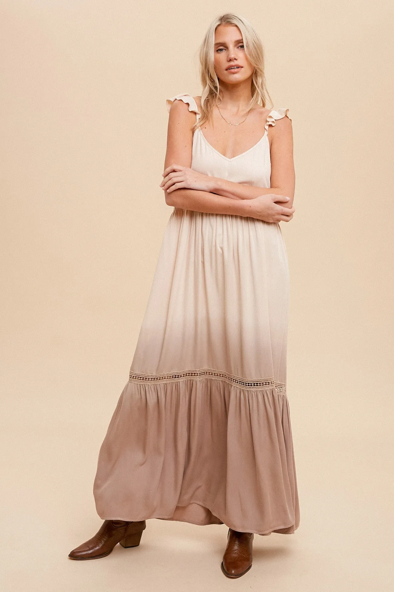 Claire Dip Dye Dress