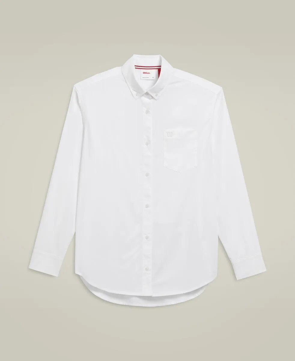 Classic Button Up - Bright White
