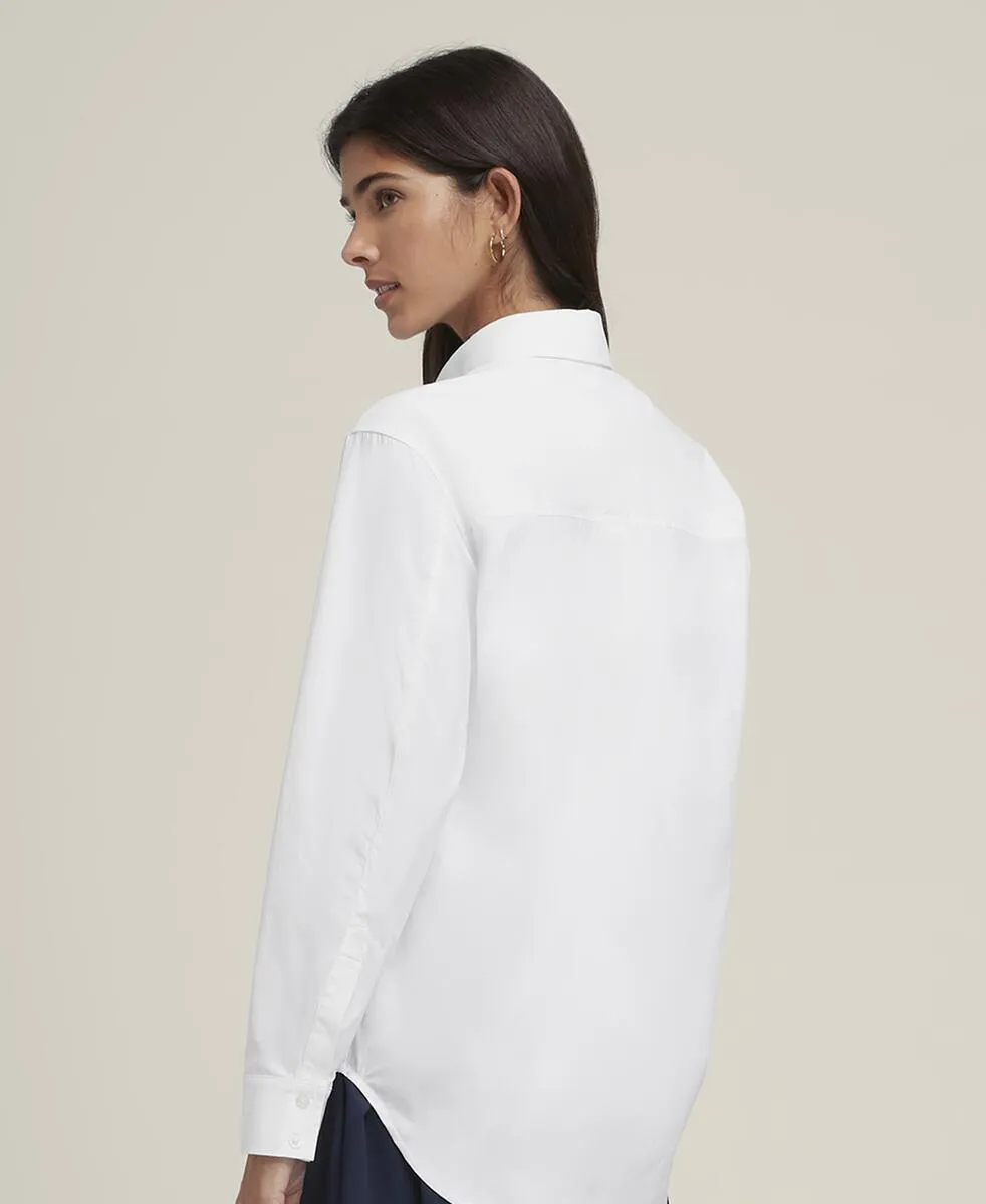 Classic Button Up - Bright White