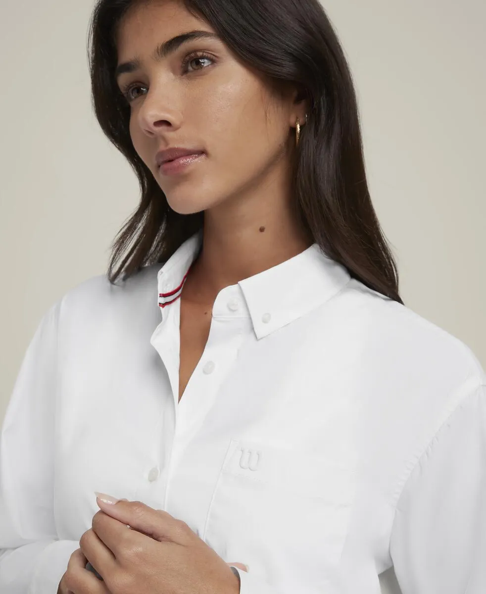 Classic Button Up - Bright White