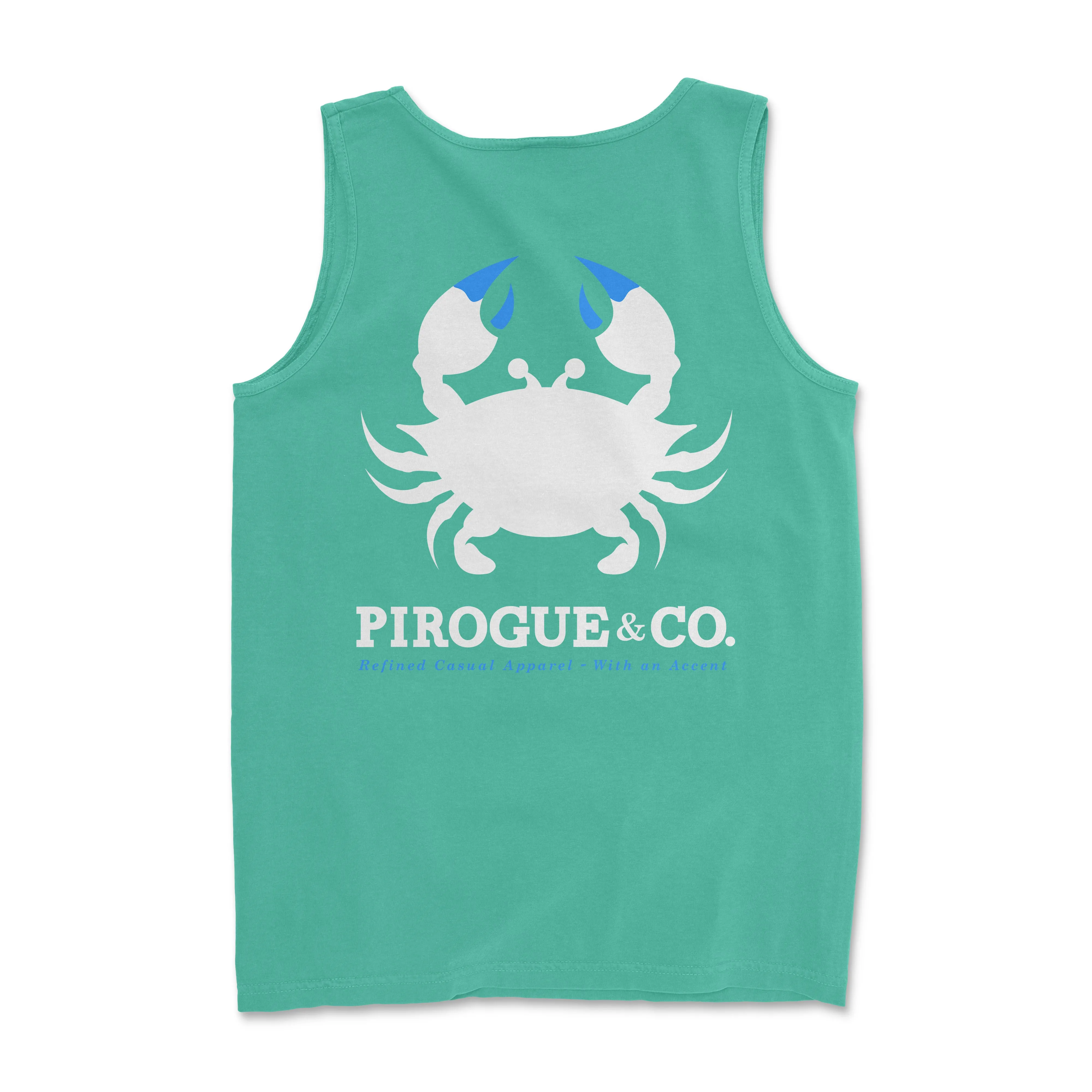 Classic Crab Tank | Peacock Green