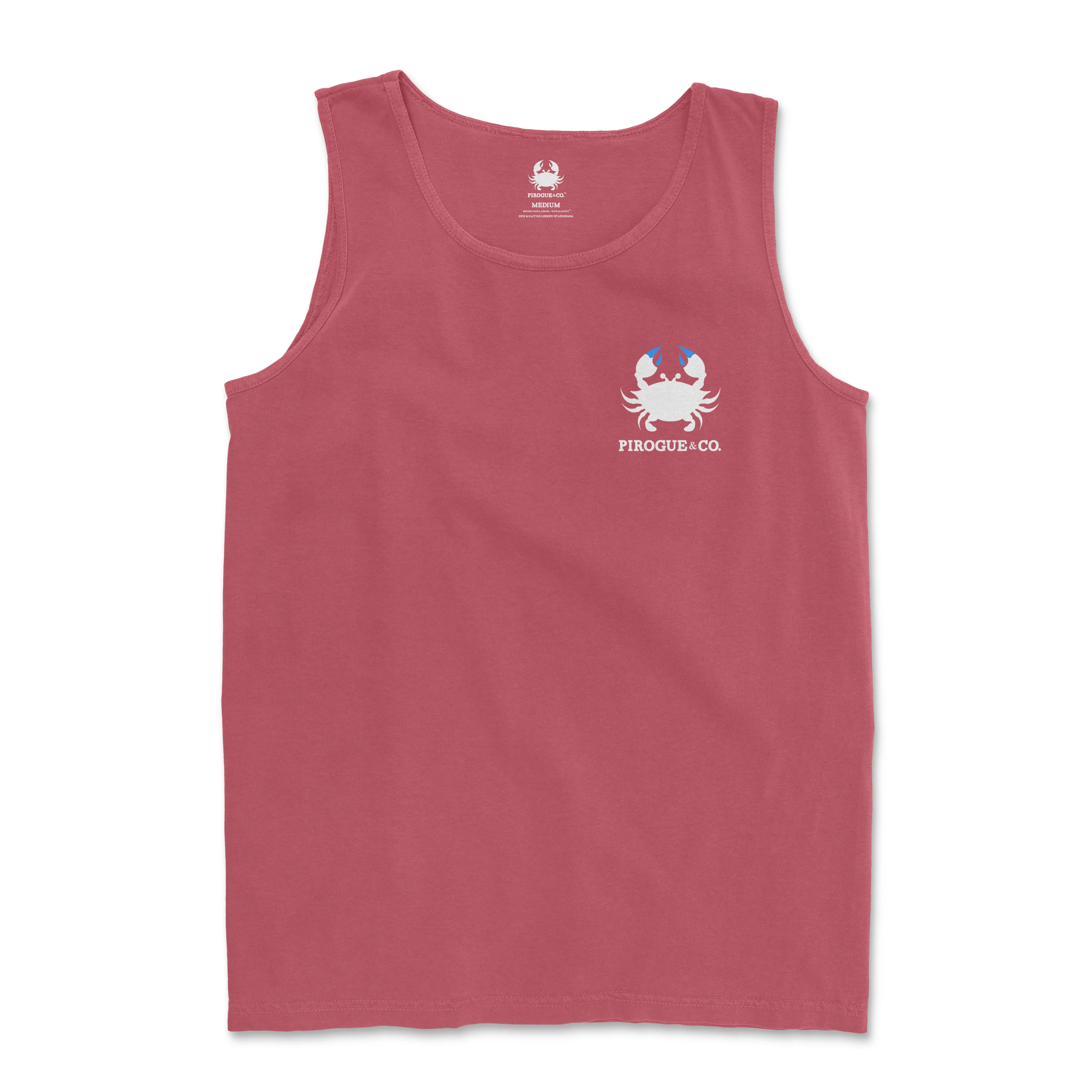 Classic Crab Tank | Ruby Red