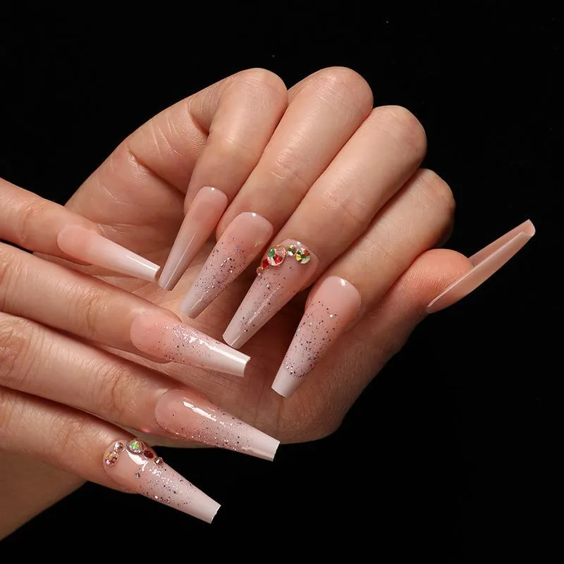 Coffin Nude Glitter
