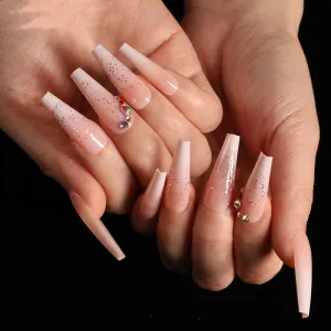Coffin Nude Glitter