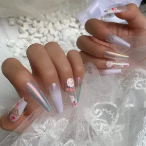 Coffin Pink Flower Heaven