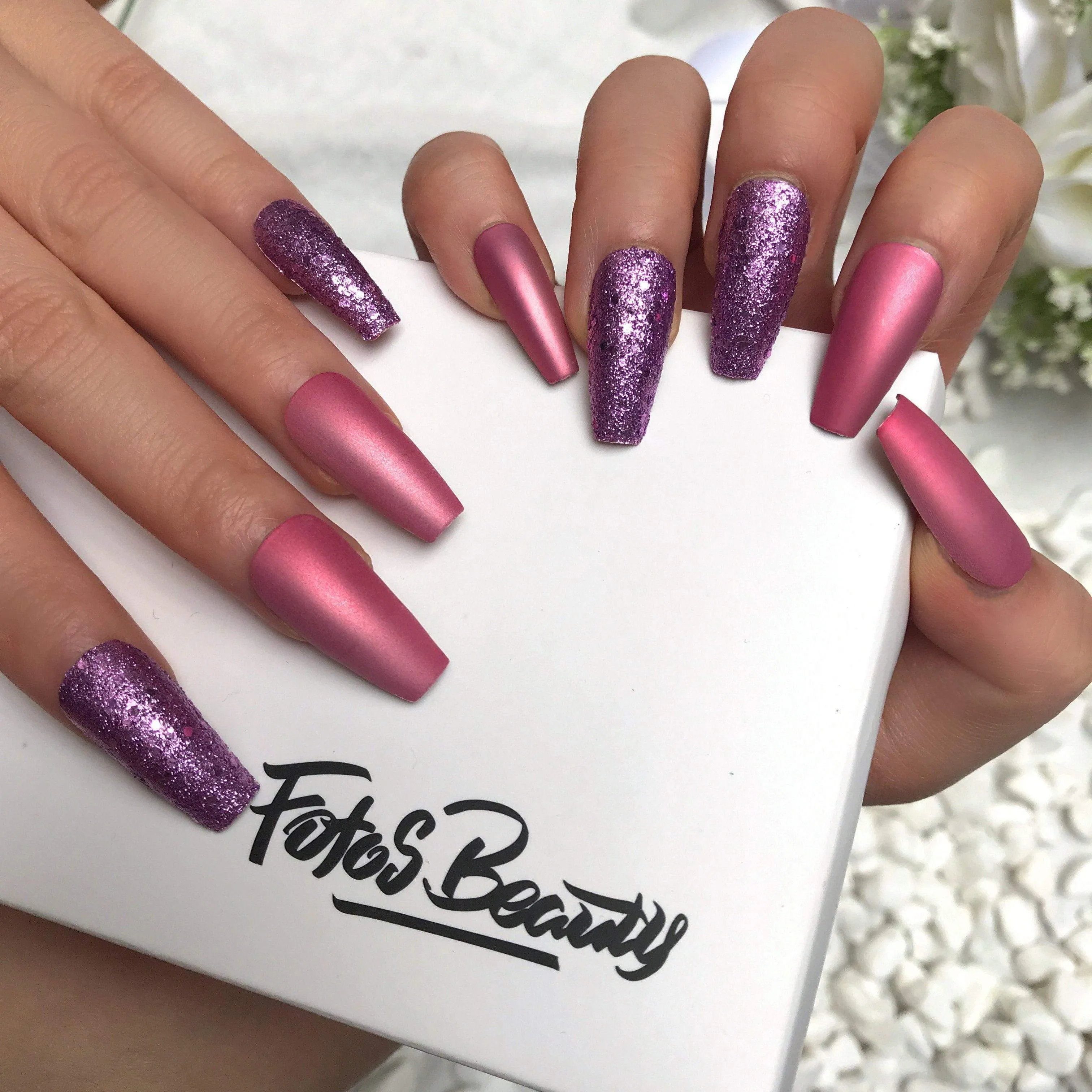 Coffin Pink Metal