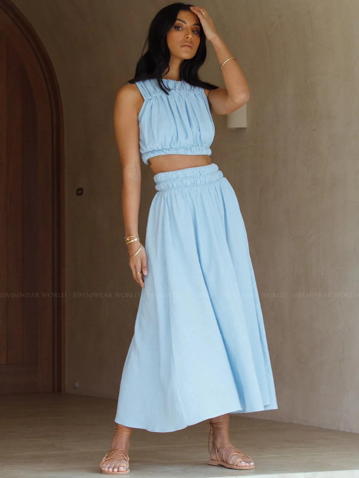 Colette-Ember Maxi Skirt ::RET