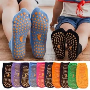 Colorful Kids Non-Slip Socks - Breathable  Comfortable