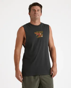 Combust Muscle Tee - Stealth