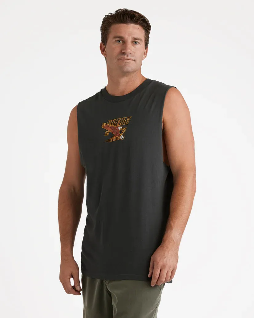 Combust Muscle Tee - Stealth