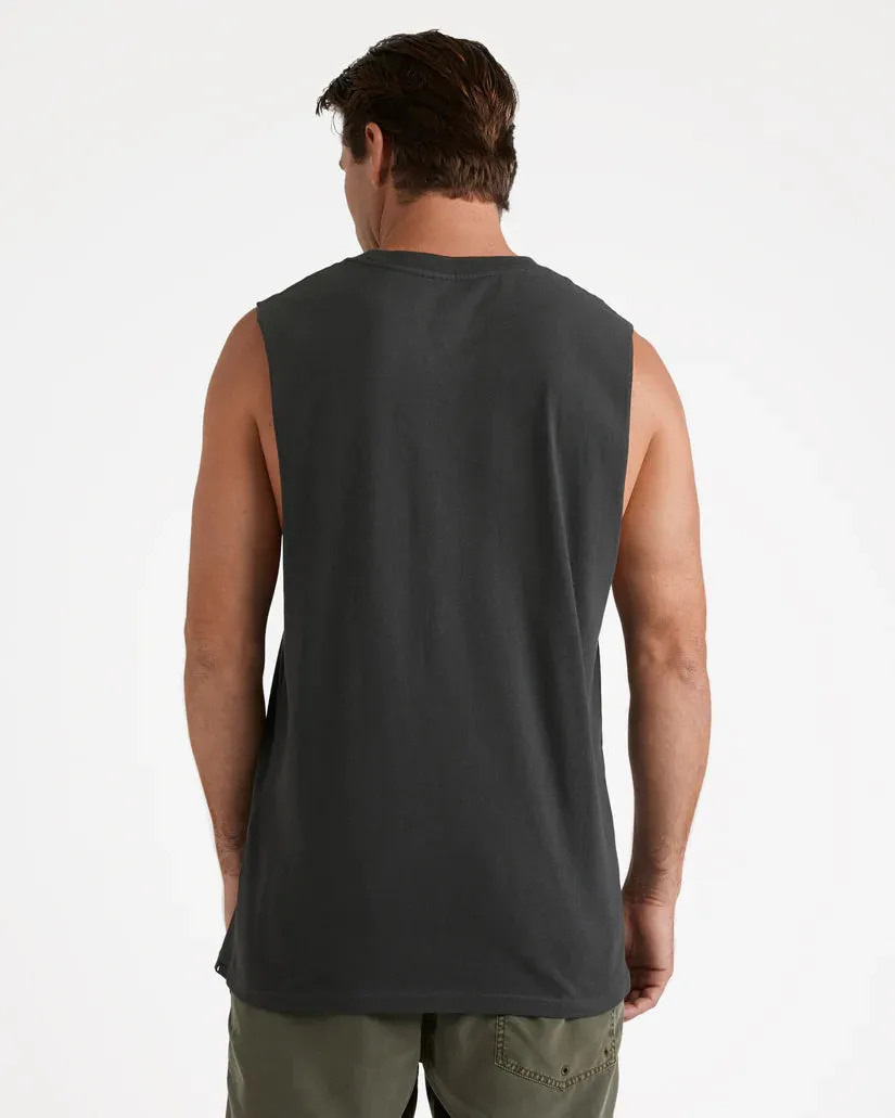 Combust Muscle Tee - Stealth