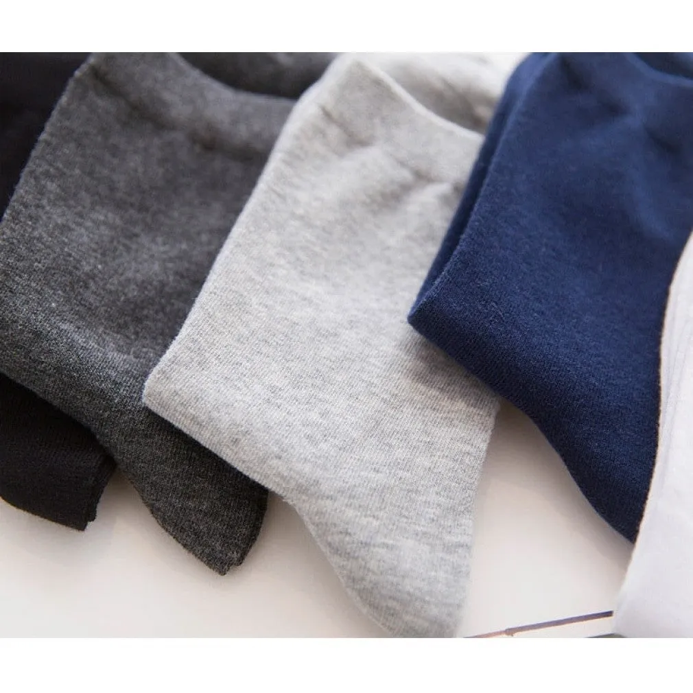 ContiNent 33 Men Cotton Socks New Style Black Business Men Socks Soft Breathable Summer Winter for Male Socks Plus Size (6.5-14)