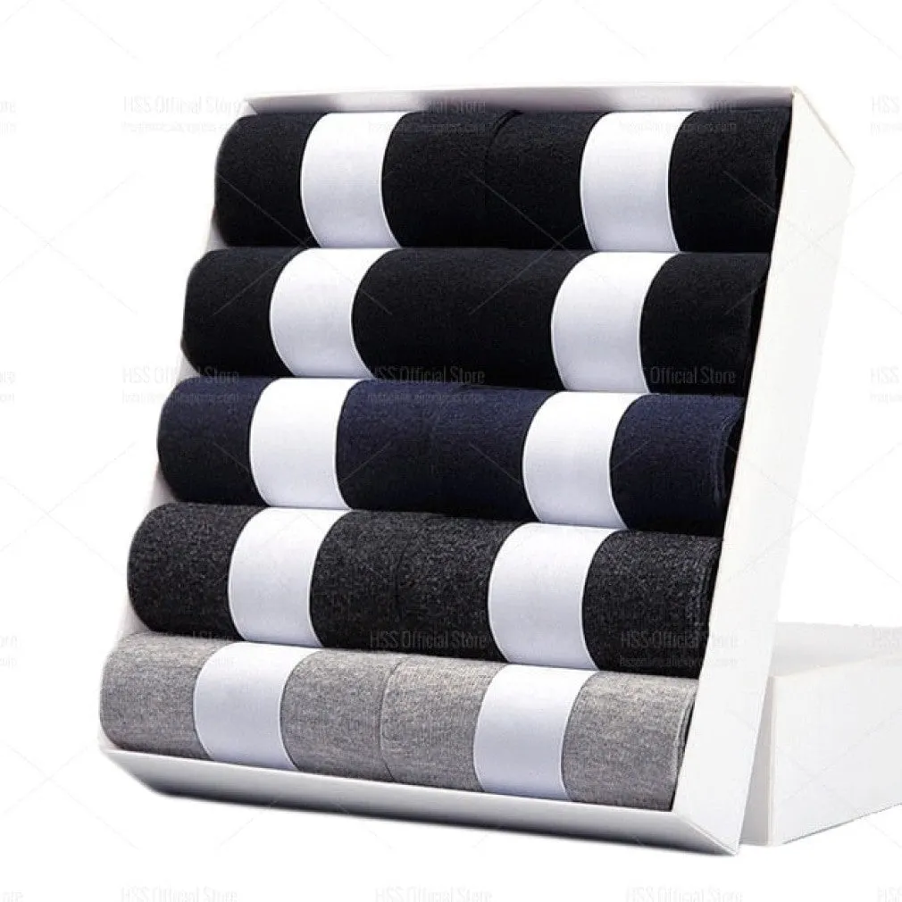 ContiNent 33 Men Cotton Socks New Style Black Business Men Socks Soft Breathable Summer Winter for Male Socks Plus Size (6.5-14)