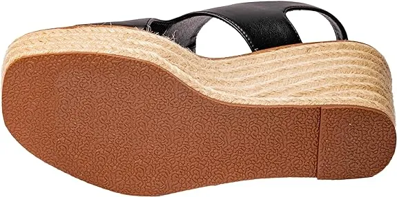CORKYS Freddie Black Wedge