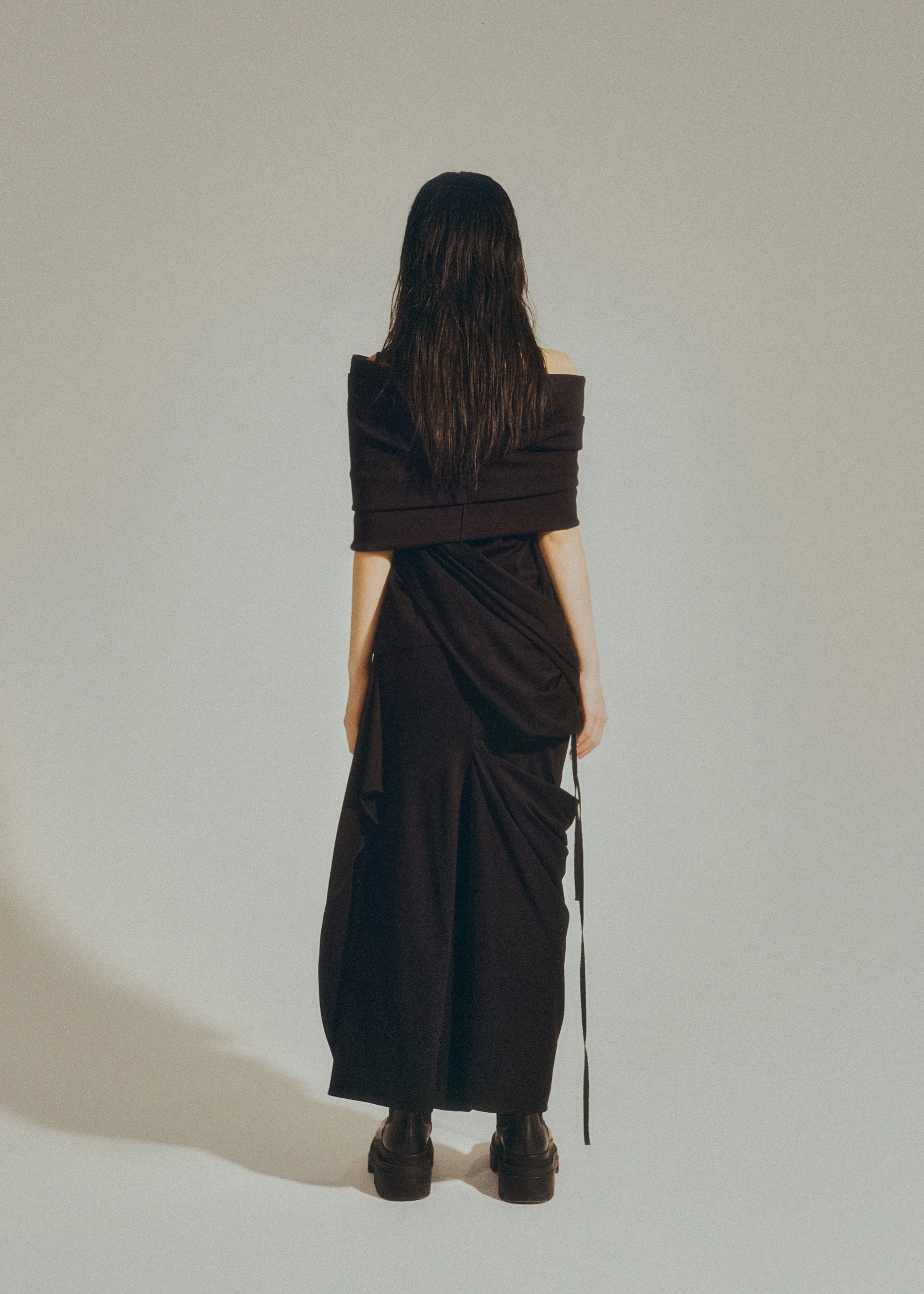 Cotton Asymmetric Skirt