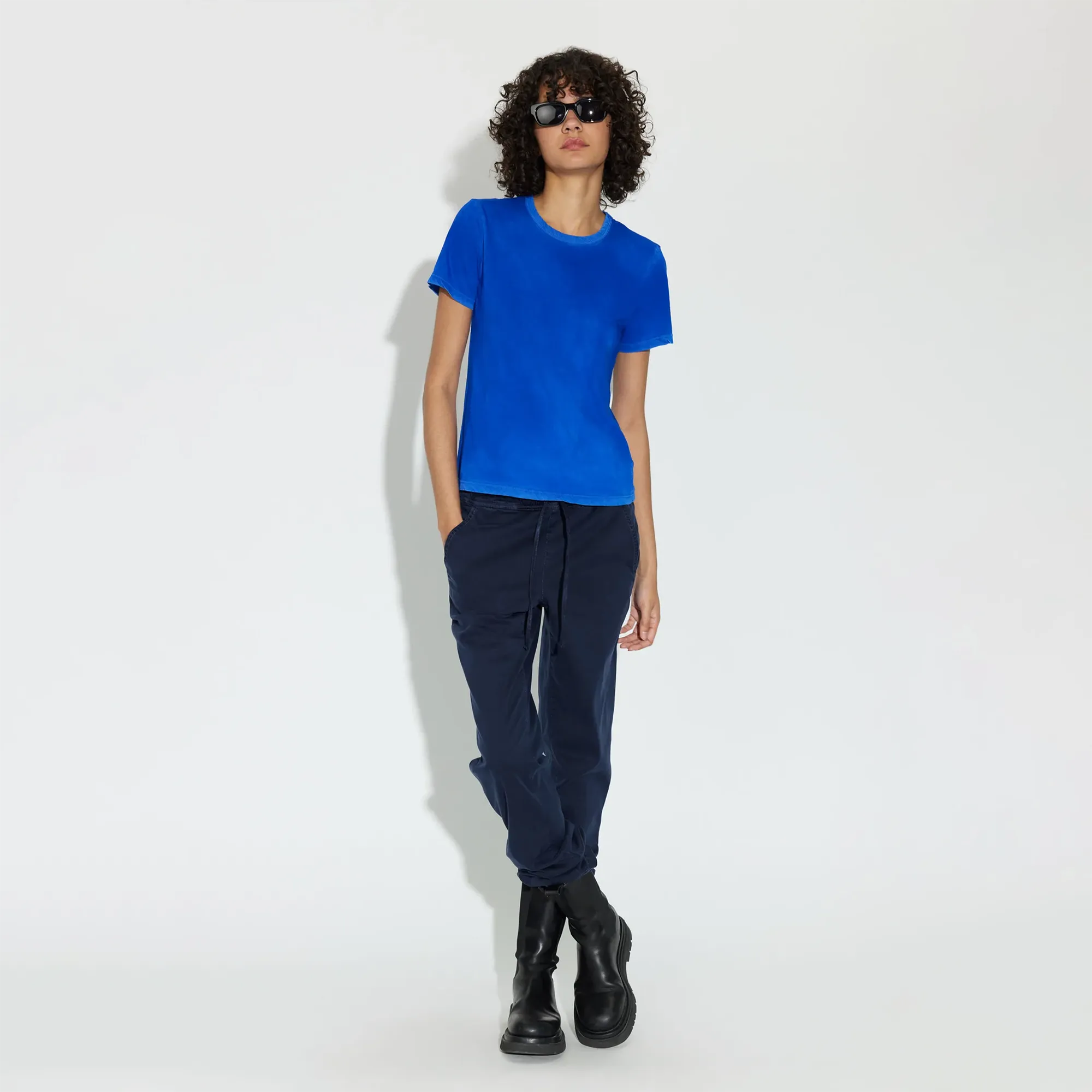 Cotton Citizen Women's Standard Tee (Vintage Cobalt)