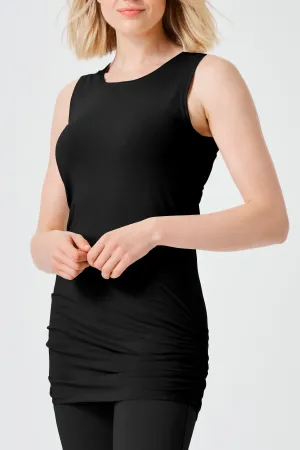 Cotton Lycra Ruche Tank