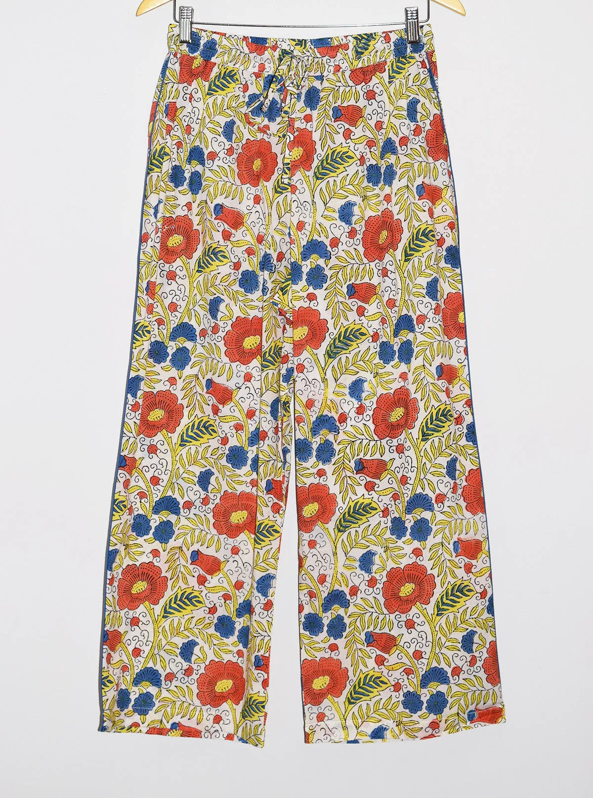 Cotton Pajama Set | Red Poppies