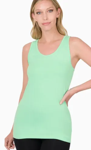 Cotton Racerback Tank