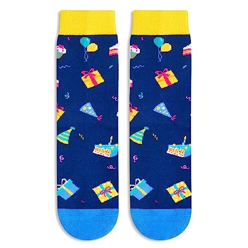 Crazy Funny Birthday Socks for Kids, Top Best Cool Birthday Gifts for 9 Year Old Boys Girls, 9 Year Old 9 Yr Old Girl Boy Gift Ideas