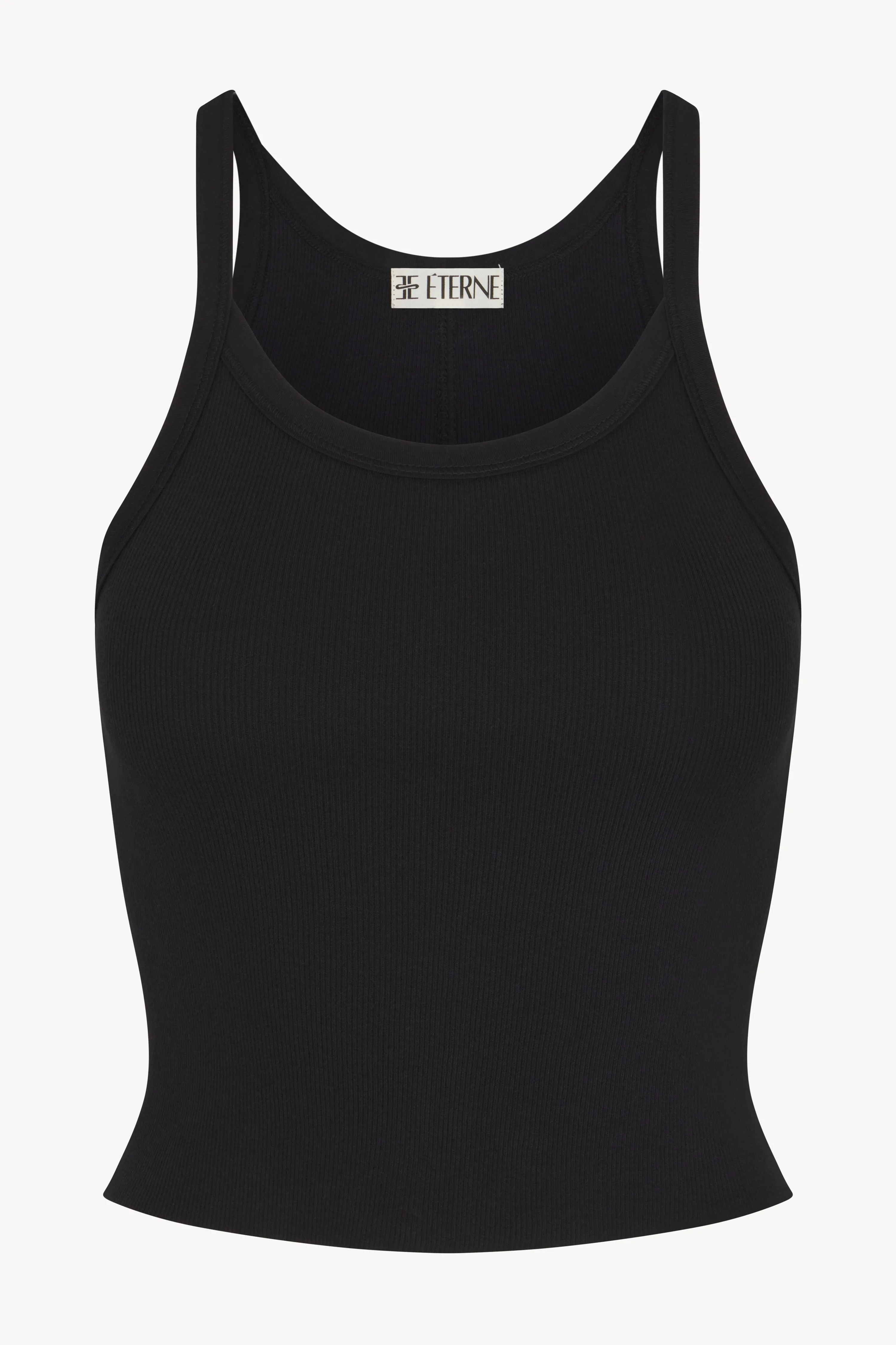 Cropped Rib Tank
